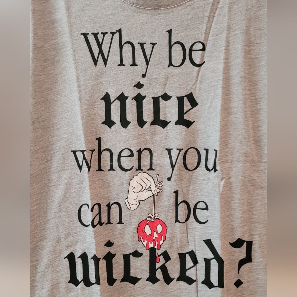 Why Be Nice When You Can Be Wicked Tee - image 3